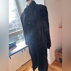 Full length vintage Saga mink coat